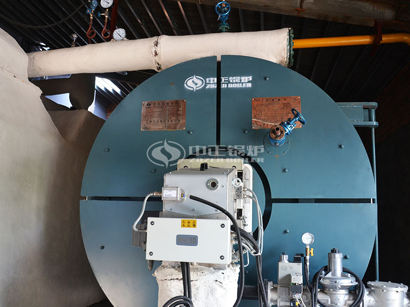 河南長領(lǐng)700萬大卡YQW系列燃?xì)馀P式導(dǎo)熱油鍋爐項目