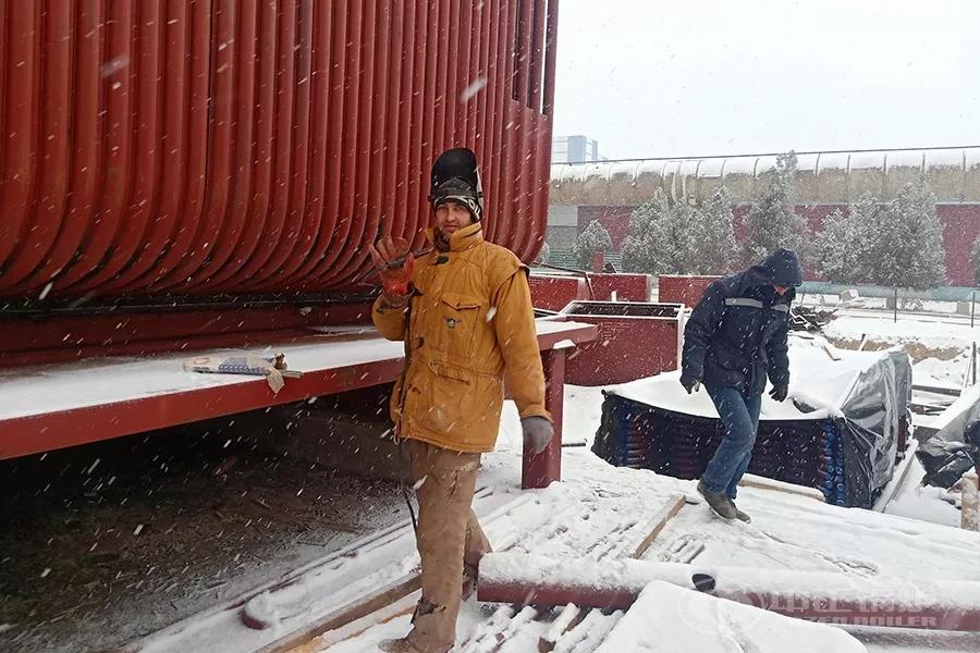 現(xiàn)場直擊｜烏茲別克斯坦大型燃氣蒸汽鍋爐項目怎么樣了？